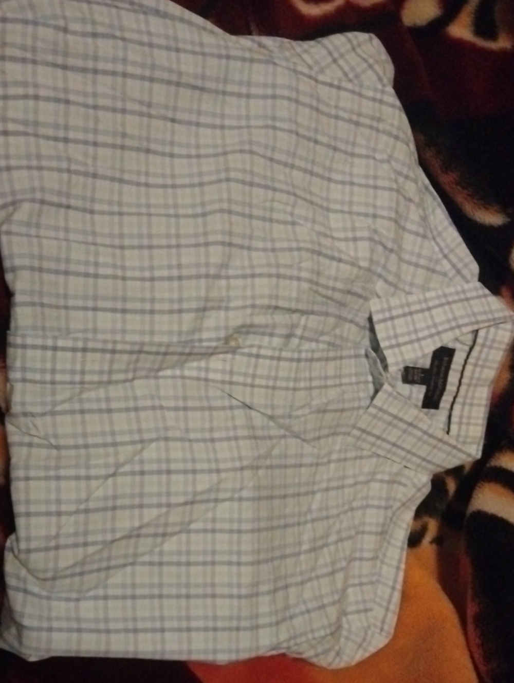 Banana Republic Mens Dress Shirt L.Non Iron 16 34-35. New No Tag